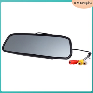 4.3\\\" Car TFT LCD Monitor Mirror + Reverse Rear View Backup Camera Kit