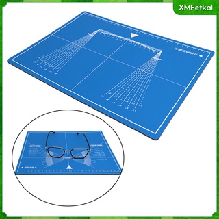 marco de gafas de ajuste de la tarjeta de prueba de la placa de reparación para ajustar y probar gafas