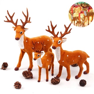 Muñeca de peluche de ciervo de navidad, fiesta de navidad, adornos para niños