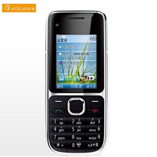 Para Nokia C2-01 desbloqueado teléfono móvil C2 Gsm/Wcdma 3.15Mp cámara 3G teléfono