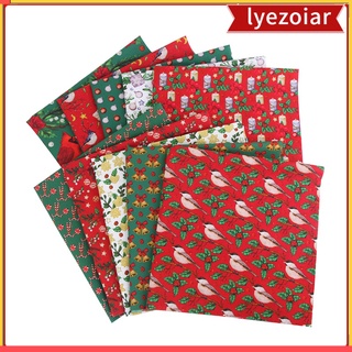 [lyezoar] 10 piezas De tela De algodón Para retazos cuadrados/navidad/contenedor/paquete De 20x20 pulgadas