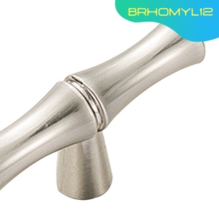 Brhomyl2 6 pzs manija De bambú De aleación De zinc con cajones/armario/armario/puerta/empujador Decorativo/accesorios Para muebles