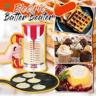 Bateador eléctrico inalámbrico eléctrico Pan pastel taza torta Waffles batidora mezclador dispensador de máquina