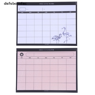 *dsfsbomfac* creativo simple planificador de escritorio plan mensual mini notebooks eficiencia venta caliente (9)