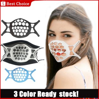3D Mask Holder Silicone Mask Nose Pads Facemask Inner Support Pad Increases Mask Bracket Anti Stuffy Inner Support Smoothly Frame Bracket (1)