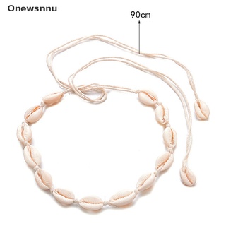 Onewsnnu Stylish Beach Bohemian Sea Shell Pendant Chain Choker Necklace Women Jewelry *Hot Sale