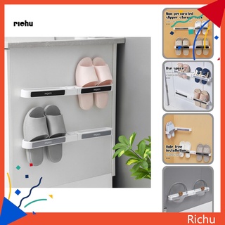 Richu* - soporte estable para zapatos, fácil de instalar, zapatillas, estante, sin caídas, para dormitorio