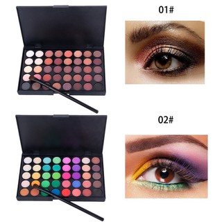 40 Colors Matte and Shimmer Eye Shadow Palette Waterproof Long Lasting Dresser Eye Makeup Cosmetic Beauty