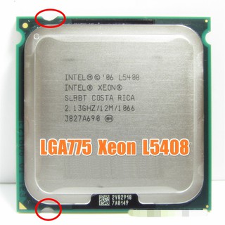 Intel Xeon L5408 procesador Cpu 2.13ghz 12 M 1066mhz Quad Core Funciona en Lga 775
