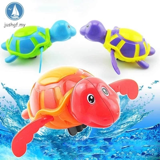 JSF juego tortugas agua niños baño piscina bañera animales sonando juguetes natación reloj