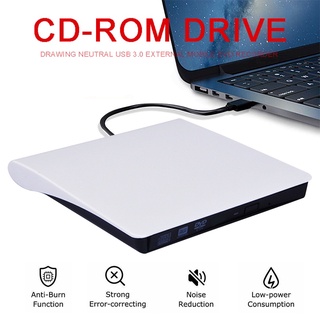 Slim externo USB DVD RW CD Writer Drive quemador lector para Laptop PC SpDivine