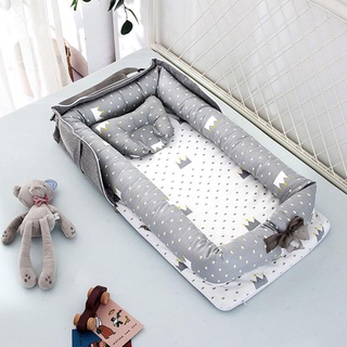 tumbona de algodón transpirable cuna portátil para dormir bebé cama para cuddling sipping y viajes