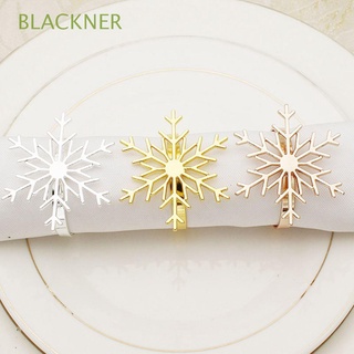 BLACKNER Reuseable Table Decor Shiny Christmas Supplies Napkin Ring 1 pcs Creative Large Silvery Napkin Holders Golden Napkin Buckle/Multicolor