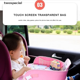 [twospecial] bandejas de coche para bebé, portátil, impermeable, mesa de comedor para asiento de coche para niños [twospecial]