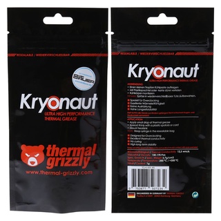 Con calor Grizzly Kryonaut 1g para CPU AMD procesador Intel disipador de calor compuesto de enfriamiento de pasta térmica enfriador de grasa térmica (5)