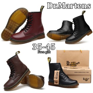 35-45 kasut kulit kasut Post today hombres y mujeres Dr.Martens Martin zapatos de cuero Real herramientas zapatos
