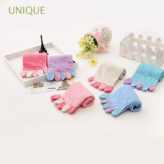 Calcetines cómodos para mujer lindas multicolores con Dedos