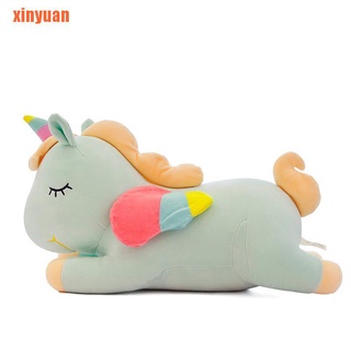 [xiny]juguete de unicornio suave de peluche/juguete de peluche de unicornio/muñeca de caballo (4)