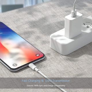 Apple Cable cargador Lightning a USB Cable Original Compatible iPhone 11/X/8/7/6s/6/plus/5s/5c/SE, iPad Pro/Air/Mini (6)