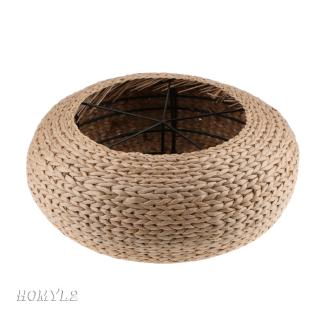 Cojín de asiento tejido de paja hecho a mano, Tatami Dia. 40 cm