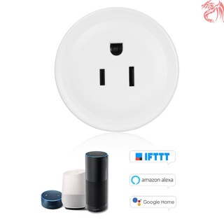 Mini Smart WiFi Socket mando a distancia por teléfono inteligente desde cualquier lugar función de sincronización, Control de voz para Amazon Alexa y para Google Home IFTTT (1)