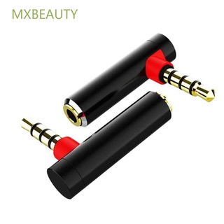 Mxbeauty - Cable de Audio en ángulo recto (90 Dgree, conector de Audio de 3,5 mm, adaptador de Audio estéreo, enchufe Multicolor)