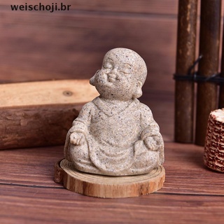 Estatuas De arenisca/estampa De Buda/scrapling Fengshui Para decoración De Casa Wei Little Monk