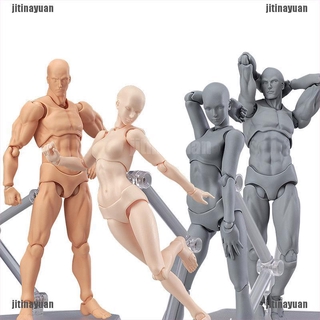 {jitinayuan} 1 conjunto de figuras de dibujo de Anime para artistas cuerpo figura de acción modelo de muñeca de juguete humano