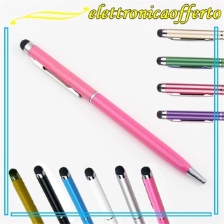 [Elettronic] 10 pzs lápiz capacitivo capacitivo 2 en 1/bolígrafo de escritura para pantalla táctil 5