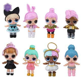 LOL SURPRISE 8 unids/set lol sorpresa muñecas 7 capas serie niños juguete regalos colección de plástico