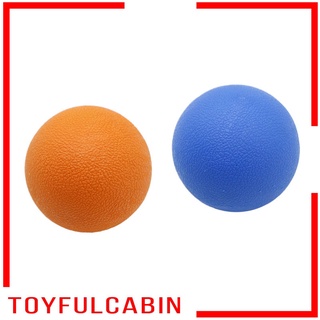 [TOYFULCABIN] Bola de masaje Myofascial de tejido profundo de Lacrosse para cuello trasero, color naranja