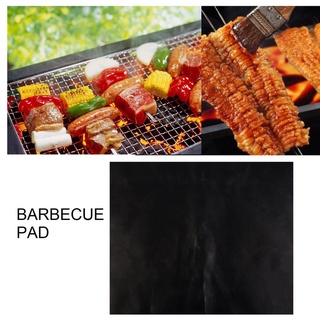 1pc Reusable BBQ Grill Mat Baking Sheet Easy Clean Portable Grilling Picnic