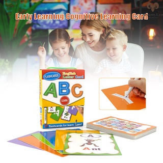 carta inglés tarjeta flash manuscrita tarjeta cognitiva desarrollo temprano aprendizaje juguete educativo para niños