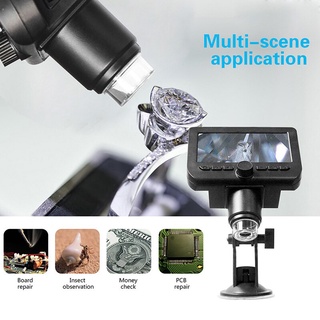 Wifi LCD microscopio "1000X aumento USB moneda microscopio de vídeo cámara grabadora para estudiantes enseñanza de la observación de monedas (3)