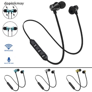 dopinkmay auriculares intrauditivos bluetooth 4.2 estéreo auriculares inalámbricos magnéticos co