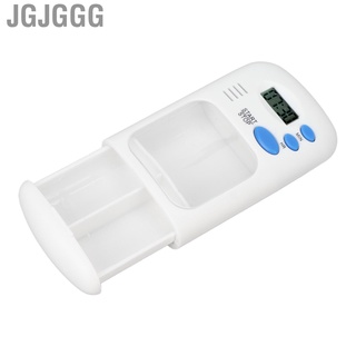 Jgjggg caja electrónica inteligente con 2 rejillas/alarma/Medicina/dispensador/recordatorio De tiempo