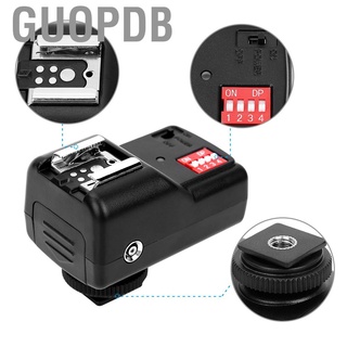 Guopdb-Juego De Accesorios Para Gatillos Inalámbricos (433 Mhz , 16 Canales Para Canon 580EX II 550EX Nikon SB-900-800-600) (1)