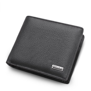 Short Men's Wallet, Leather Wallet, Coin Purse, Wallet for Men