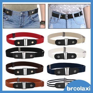 [brcolaxi] Cinturón de mujer sin hebilla roja Para hombre y mujer