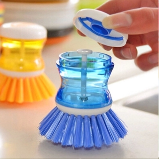 nueva llegada chic suministros de cocina añadir líquido olla cepillo de lavado hogar estufa cepillos de limpieza