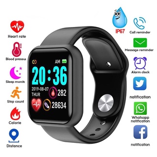Reloj inteligente Promotion Y68 D20 con Bluetooth USB con Monitor cardiaco Smartwatch