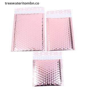 tomter 10pcs oro rosa burbuja sobre de oro rosa papel de aluminio burbuja mailer para embalaje de regalo.