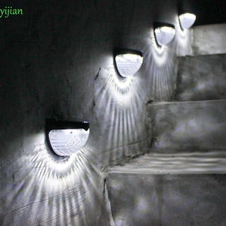 Yijian luz Led De pared Semicircular luz blanca Para decoración De jardín/exteriores