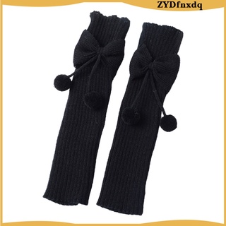 harajuku mujeres niñas invierno punto uniforme piernas calentadores casual slouch calcetines