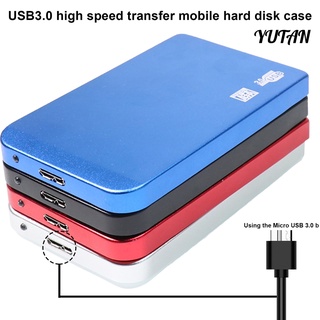 🅨🅤 2.5inch USB3.0 5Gbps 4TB External Hard Disk Box HHD Laptop Accessory