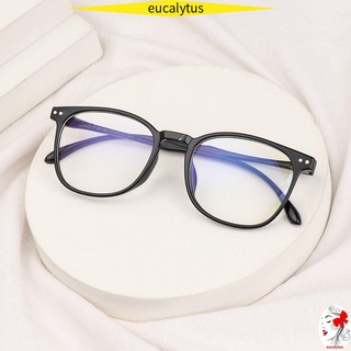 🌸EUTUS🌸 lentes ópticos para mujer de gran tamaño gafas de computadora Anti-azul luz gafas de cuidado de la visión moda clásico Retro gafas