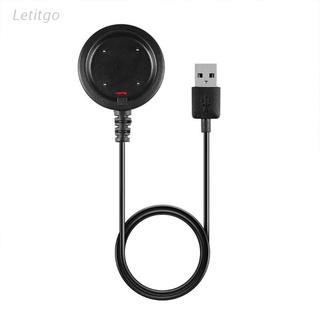 LETI - Cable de carga USB de 100 cm para Polar Vantage V Vantage M, cargador magnético para reloj inteligente