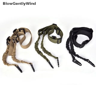 blowgentlywind - eslinga táctica para rifle, multifunción, ajustable al aire libre, nylon duradero, correa bgw