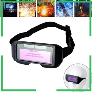 [AMLESO] Gafas de soldadura AUTO oscurecimiento gafas solares máscara casco soldador protección de ojos