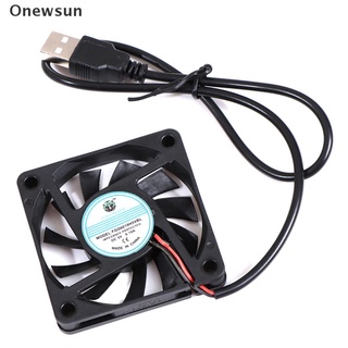 [Onewsun] Dc 5V USB sin escobillas rodamiento Fen ordenador PC silencioso enfriador ventilador de refrigeración mucho